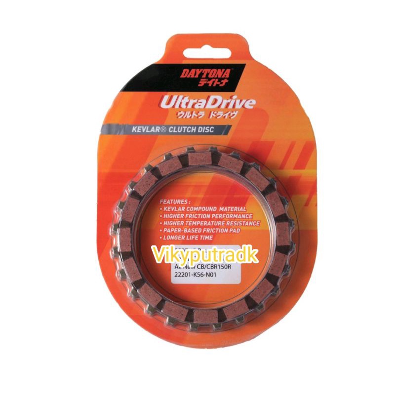Daytona kampas kopling all new cb150r Sonic new 150 kevlar