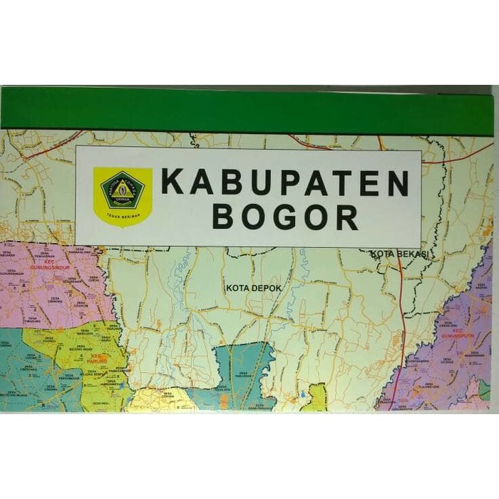 Jual PETA KABUPATEN BOGOR | Shopee Indonesia