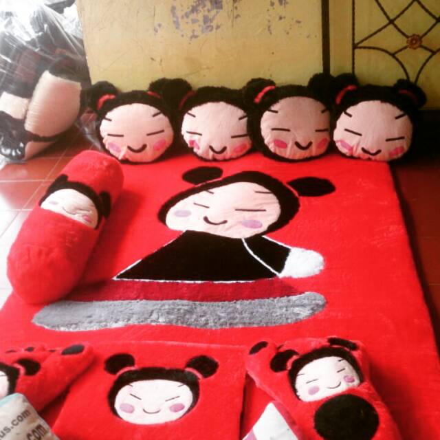 Karpet bulu karakter