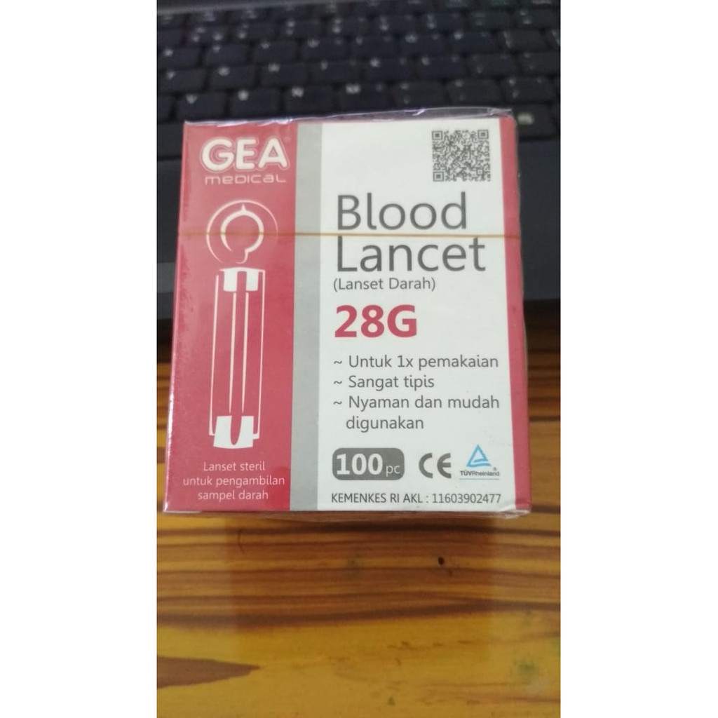 Lancet MedT Benecheck / General Care 100's / Lancet Cek Gula Gc/ Gea Isi 100 Pcs