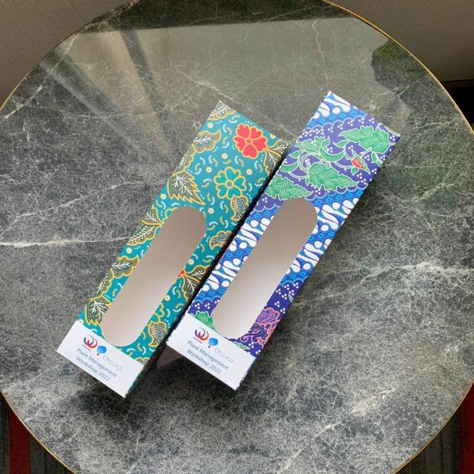 

Soft Box Packaging Tumbler Custom Print Design Nama Cetak Dus Tumbler