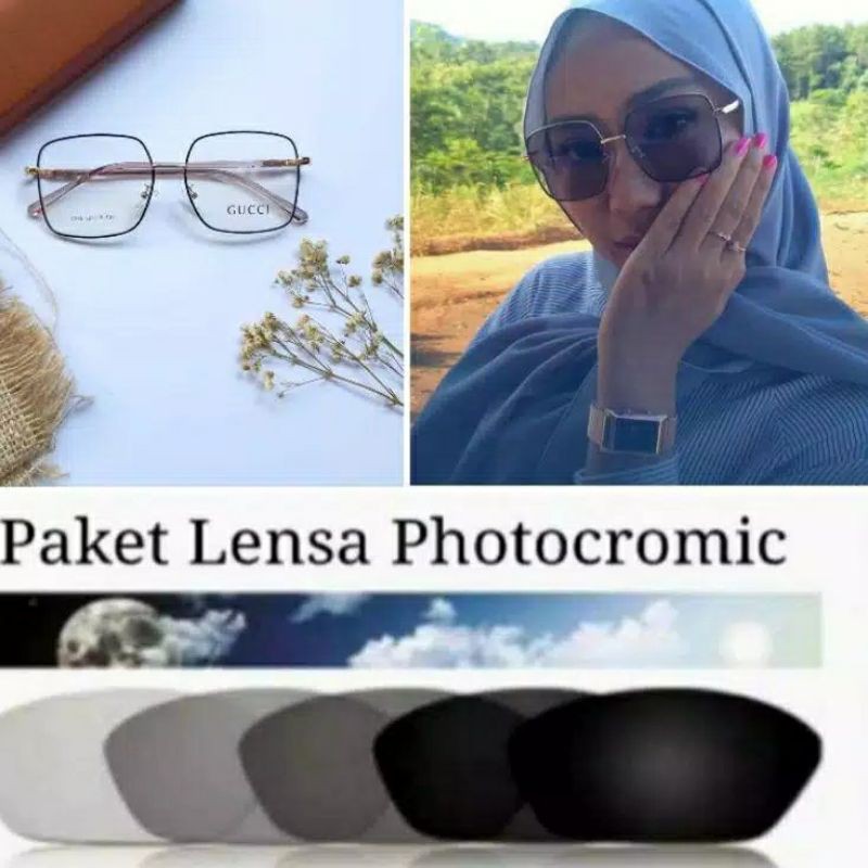 KACAMATA 7335 | ANTIRADIASI | BLUERAY | PHOTOCROMIC