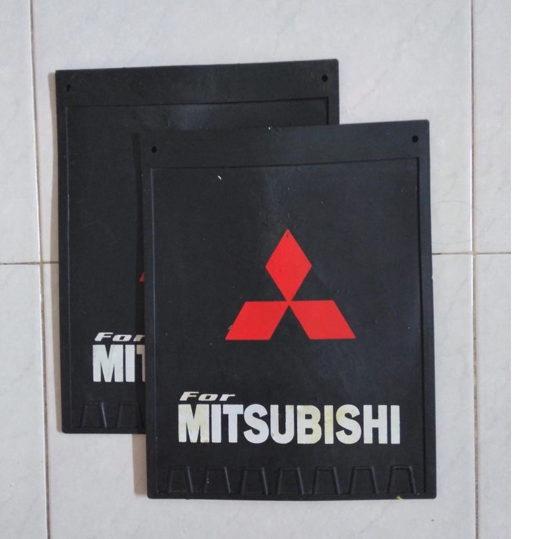 Karpet Lumpur / Roda L300 l 300 Depan atau Belakang Mitsubishi L300 , Pic up  Pickup Pikalp Box Bok Engkel truk mini harga sepasang (dua lembar) uk 28x39cm