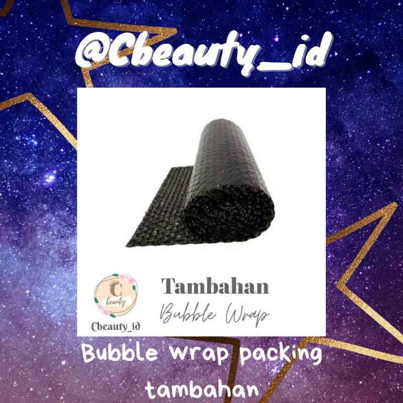 

!!EKSTRA BUBBLE WRAP PACKING!!