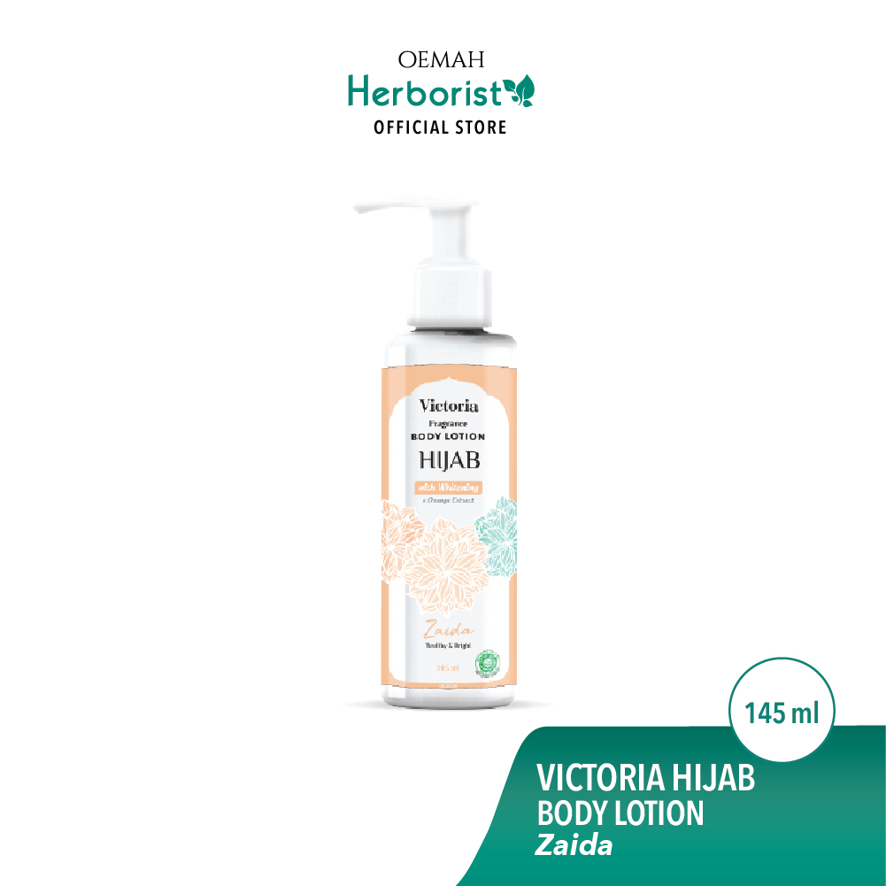 Victoria Fragrance Body Lotion Hijab Zaida 145ml