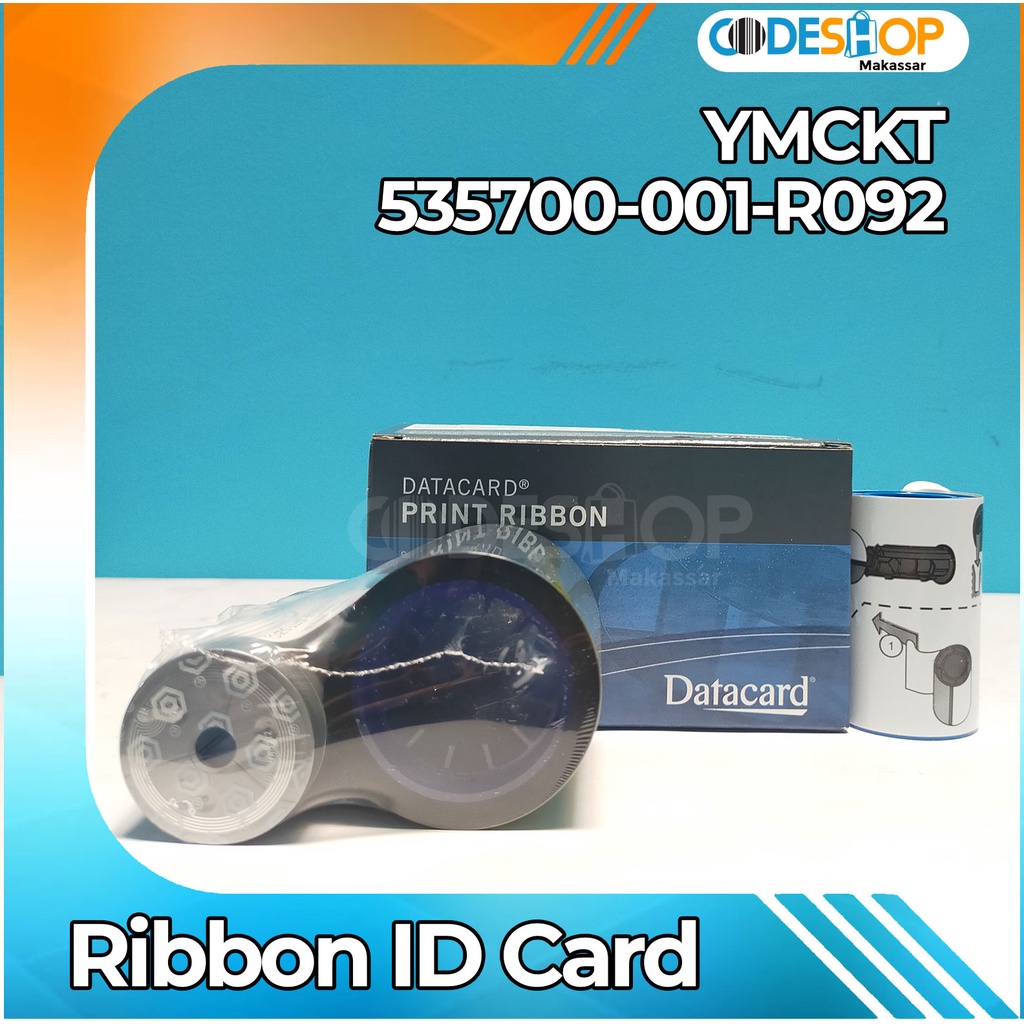 YMCKT DATACARD CD168 PN:535700-001-R092RIBBON