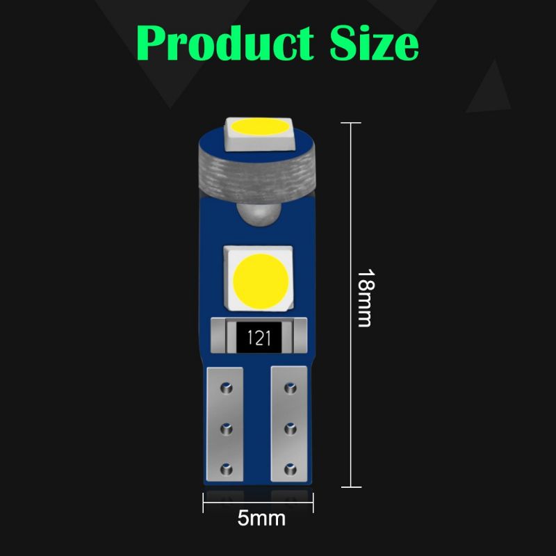 Led T5 speedometer indikator dashboard 3smd