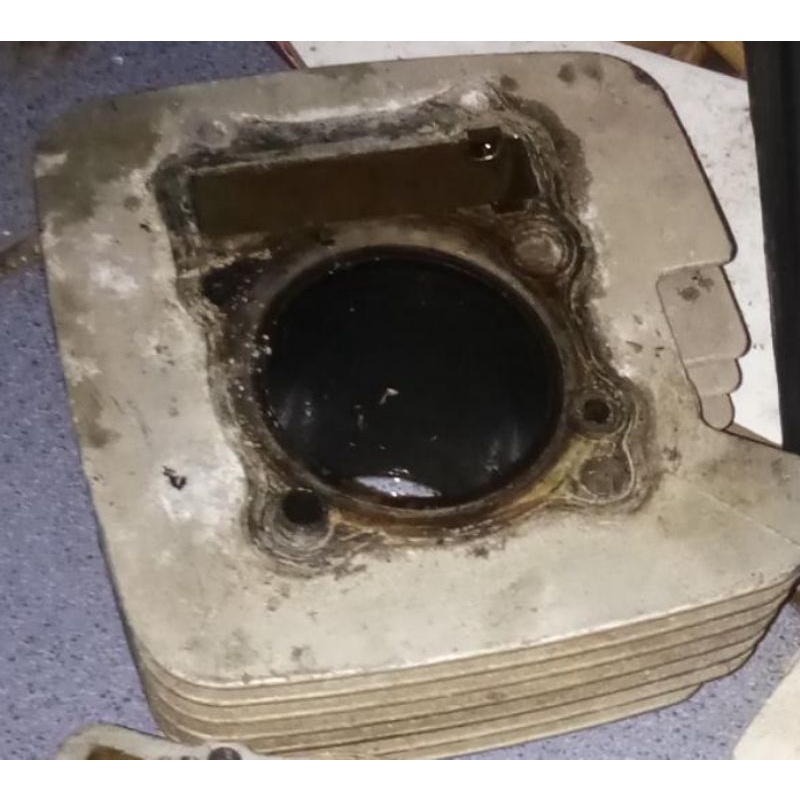 Blok piston thunder125 sudah bore up ukuran piston tiger