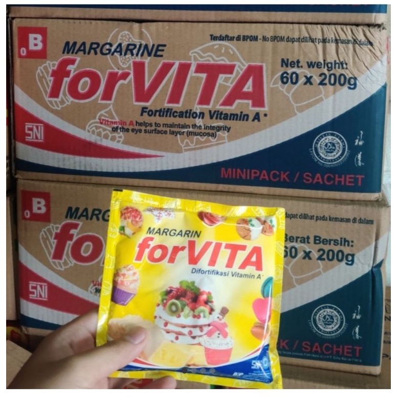 Jual Forvita Margarine 200g Sachetdus Go Jek Grab Only Shopee Indonesia 9310