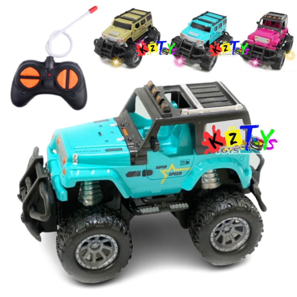 TERBARU MAINAN MOBIL JEEP RC OFF ROAD MINI JEEP CLIMBER CROSS COUNTRY 1:43