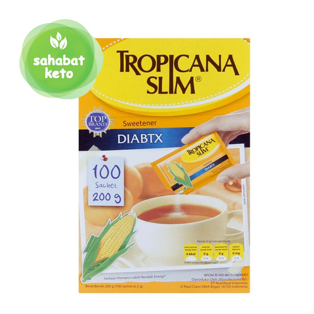 

Tropicana slim diabetics 25S/50gr