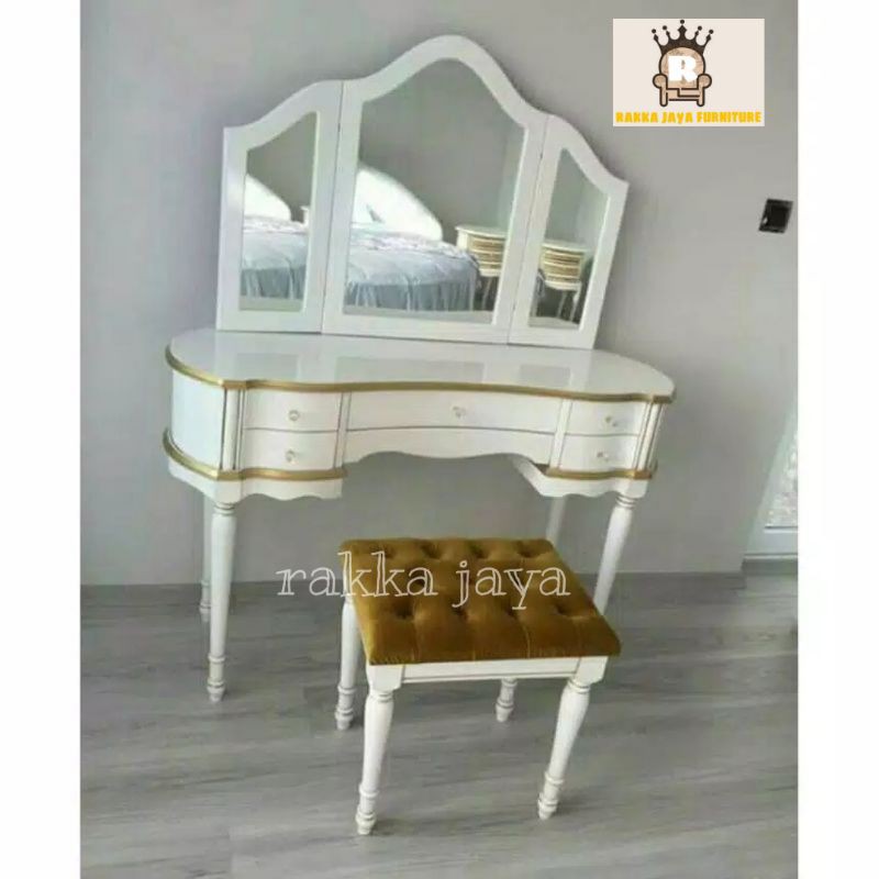 TOLET MINIMALIS TERBARU CAT DUCO/SET MEJA RIAS DUCO MINIMALIS