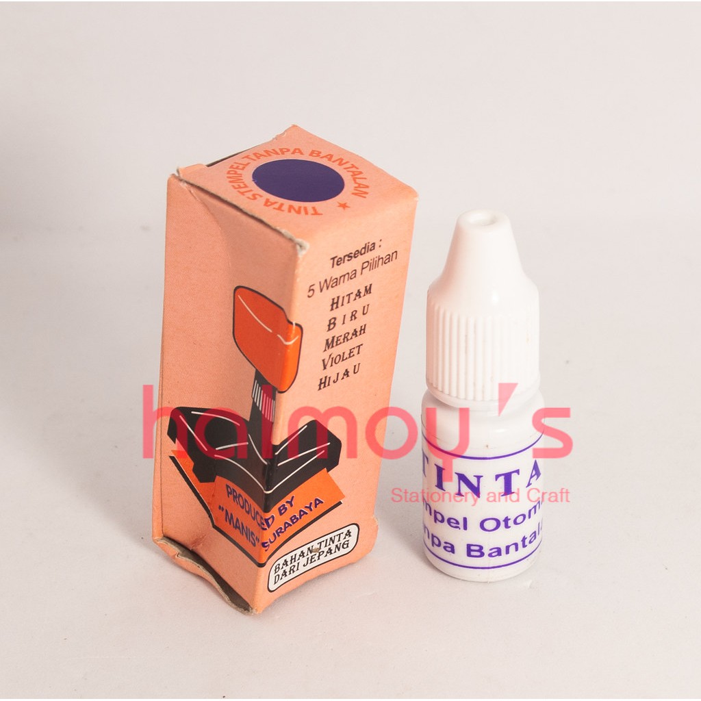 

TINTA STEMPEL OTOMATIS ( KEPALA MERAH ) / TINTA MANIS WARNA VIOLET / UNGU