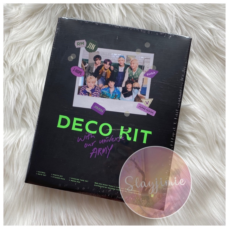 READY STOCK BTS DECO KIT SEALED