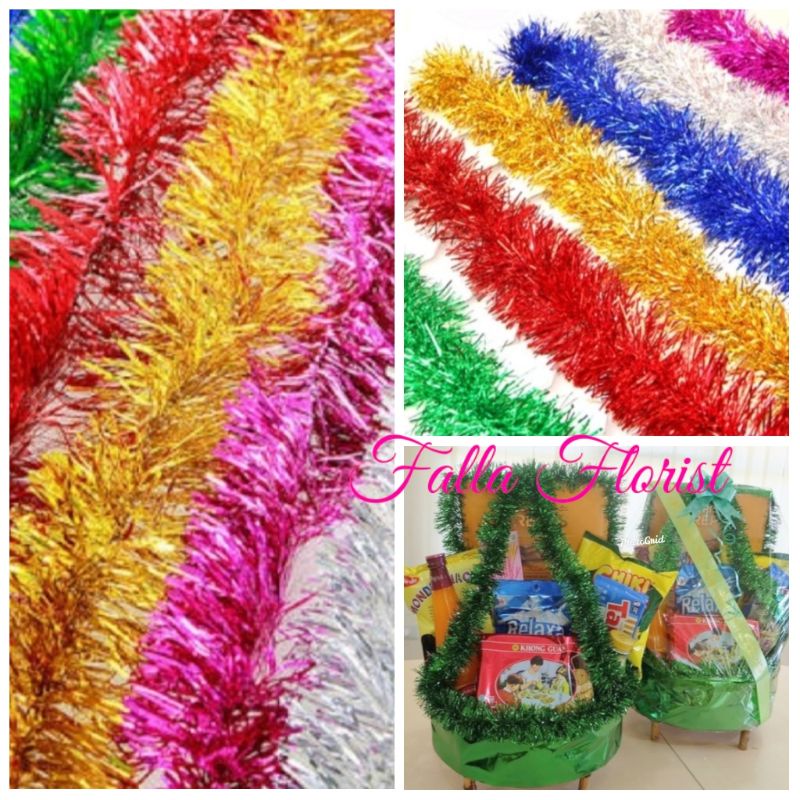 

slinger pita rumbai / pita parcel bahan seserahan pernikahan hampers DIY dll