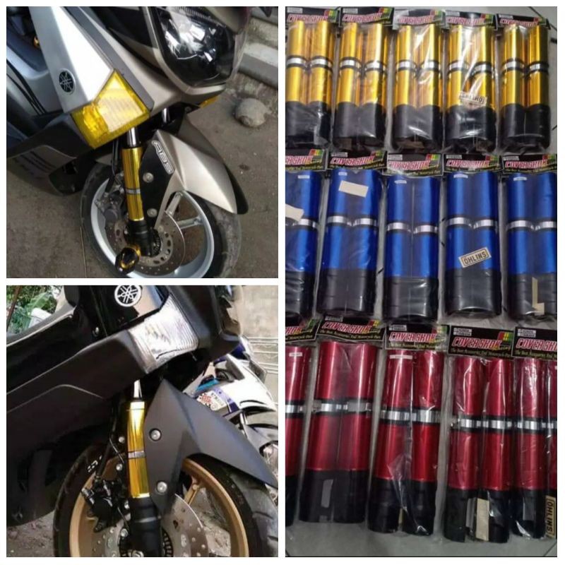 cover shock depan nmax pelindung shock depan