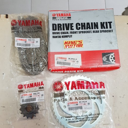 Gear Set Girset Gir Set Gir Paket Rantai Yamaha Scorpio Z ORI YGP 5BP