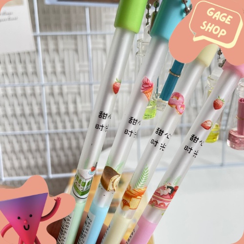 

pulpen gantungan botol surat (4/8/12 pcs) pena tinta hitam kebutuhan sekolah anak alat tulis pen lucu imut bolpen unik fancy keren bisa COD termurah import
