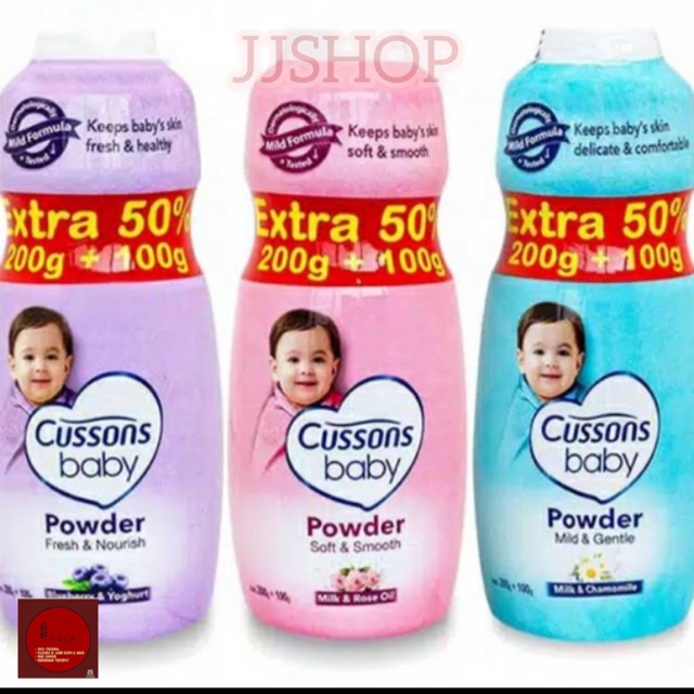 Cussons Baby Powder 200gr + 100gr