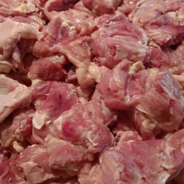 

Fillet paha ayam dengan kulit ( fresh)