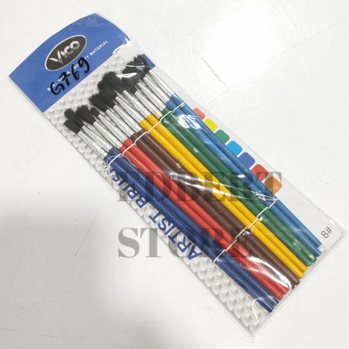 

Produk Terbaru Kuas Lukis No 8 / Kuas Gambar Harga Per Lusin (G769)