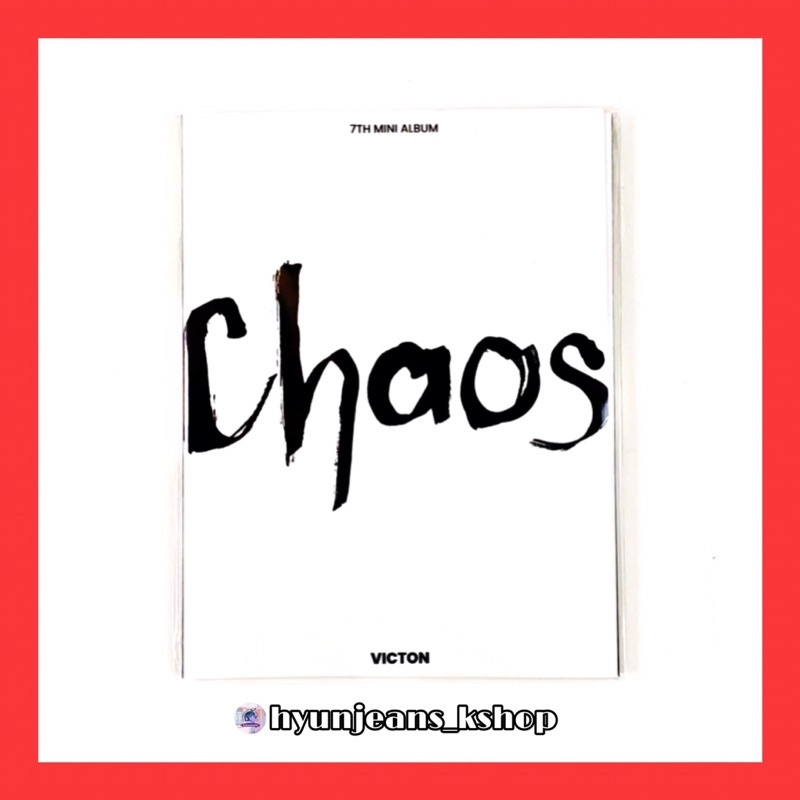 [READY SEALED] VICTON The 7th Mini Album - CHAOS (Platform Ver.)