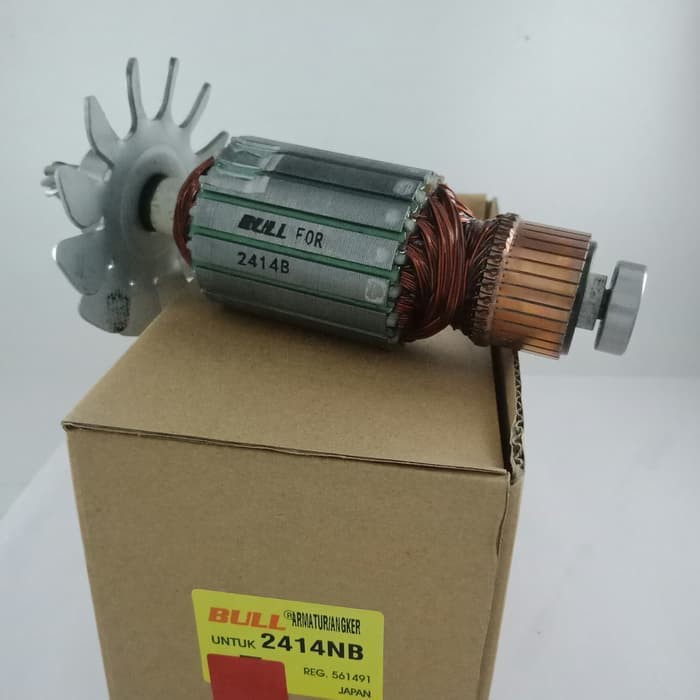 Bull Armature 2414b 2414nb Angker Rotor Cut Off Makita Shopee Indonesia