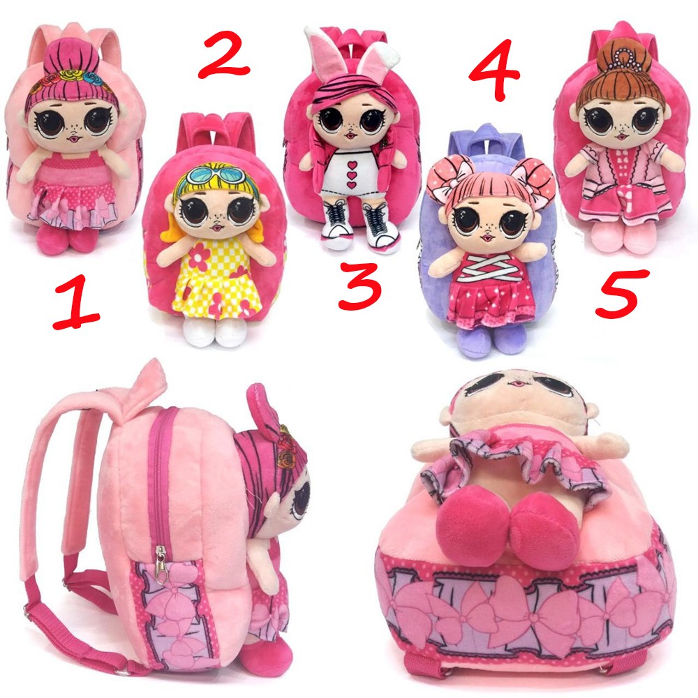 TERMURAH Tas Ransel Anak Sekolah TK L 0 L Boneka Bahan Yelvo 10IN