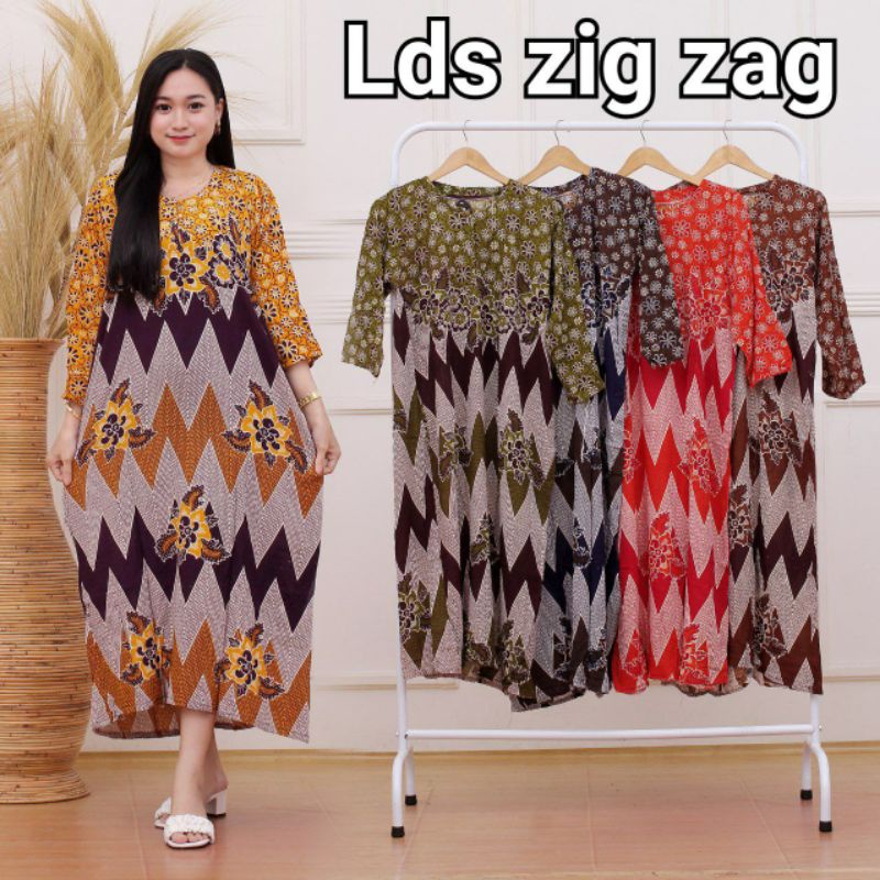 LONGDRESS Batik Print / LONGDRESS RAYON ABSTRAK / LONGDRESS batik Pekalongan