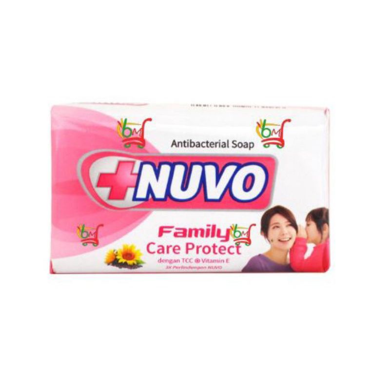 BPOM SABUN NUVO BATANG 76gr / SABUN NUVO FAMILY