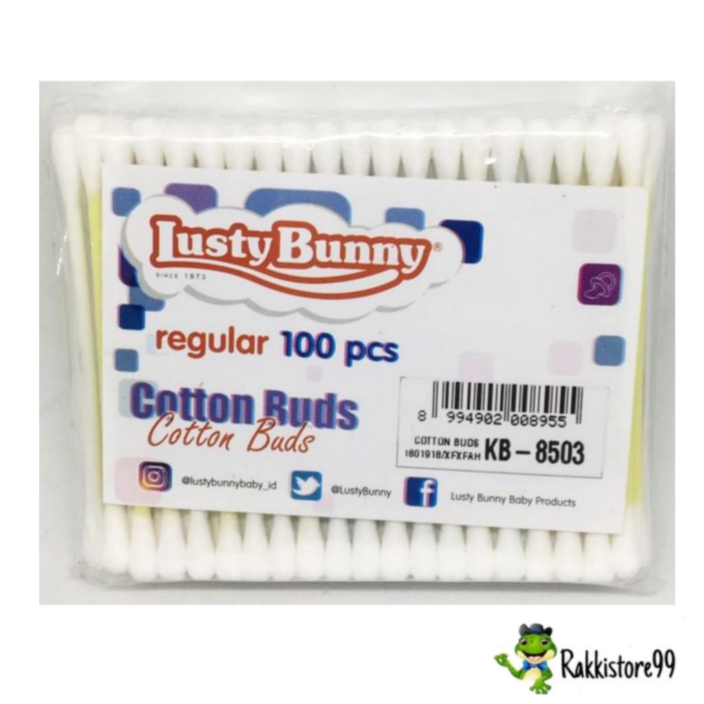 ❣️Rakkistore99❣️ Lusty Bunny Cotton Buds REFILL isi 100s - Bayi &amp; Dewasa