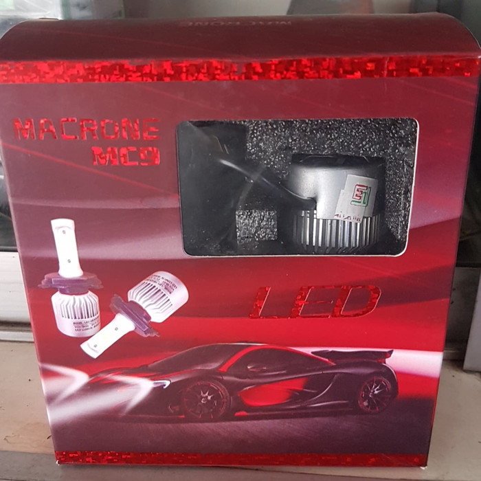 LAMPU LED MACRONE MC9 H4 Turbo Led Nano Led Macrone MC9 H4