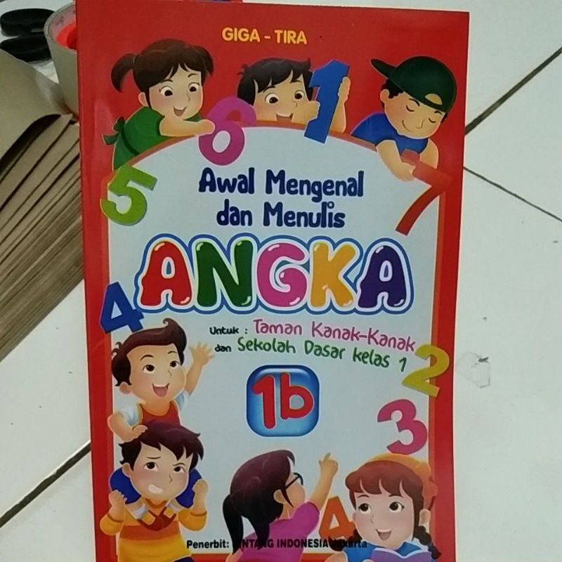 Paket belajar murah 4pick/angka 1a dan 1b/ huruf besar dan kecil 1a dan 1b