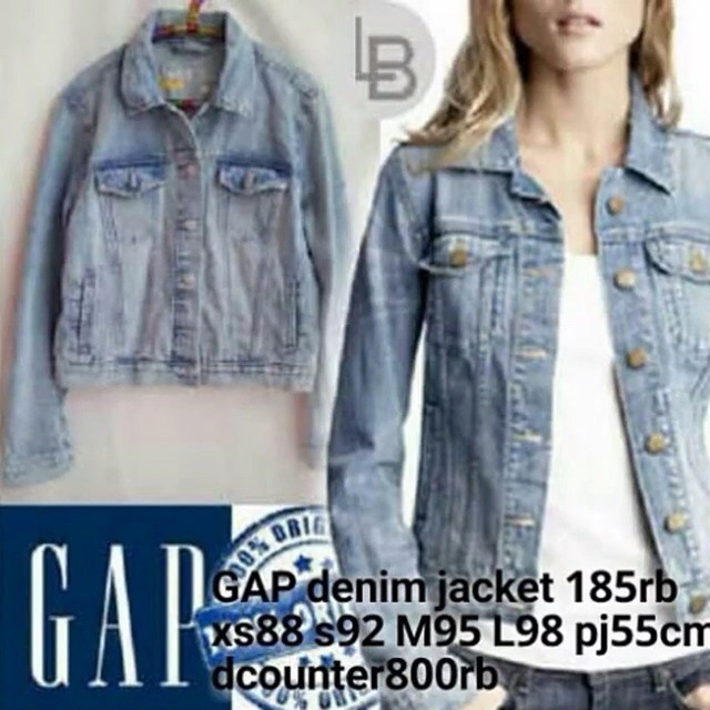 GAP Jeans Jacket Jaket Jeans