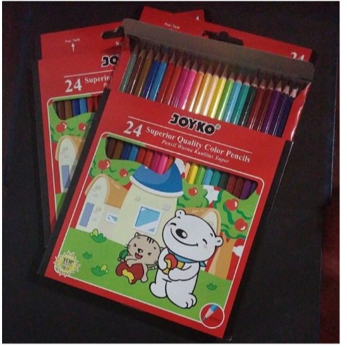 

Pensil Warna 24 Joyko CP-24PB ( 24 COLOR )
