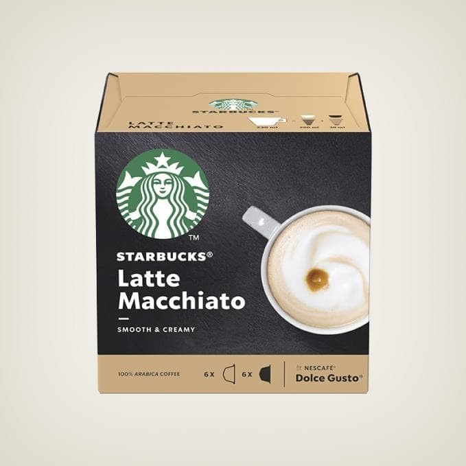 

Nescafe Dolce Gusto NDG Starbucks Latte Macchiato Coffee Capsule