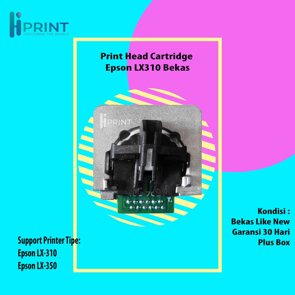 Head Printer Epson LX300 LX310 LX300+ LX300+II Bekas, Printhead Epson LX-310 LX-300 LX-300+ Used