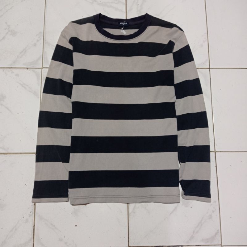 Longslive Uniqlo / Kaos lengan panjang Uniqlo Second