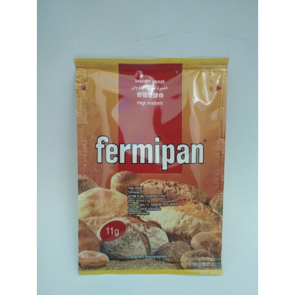 

ragi instan fermipan 11gr