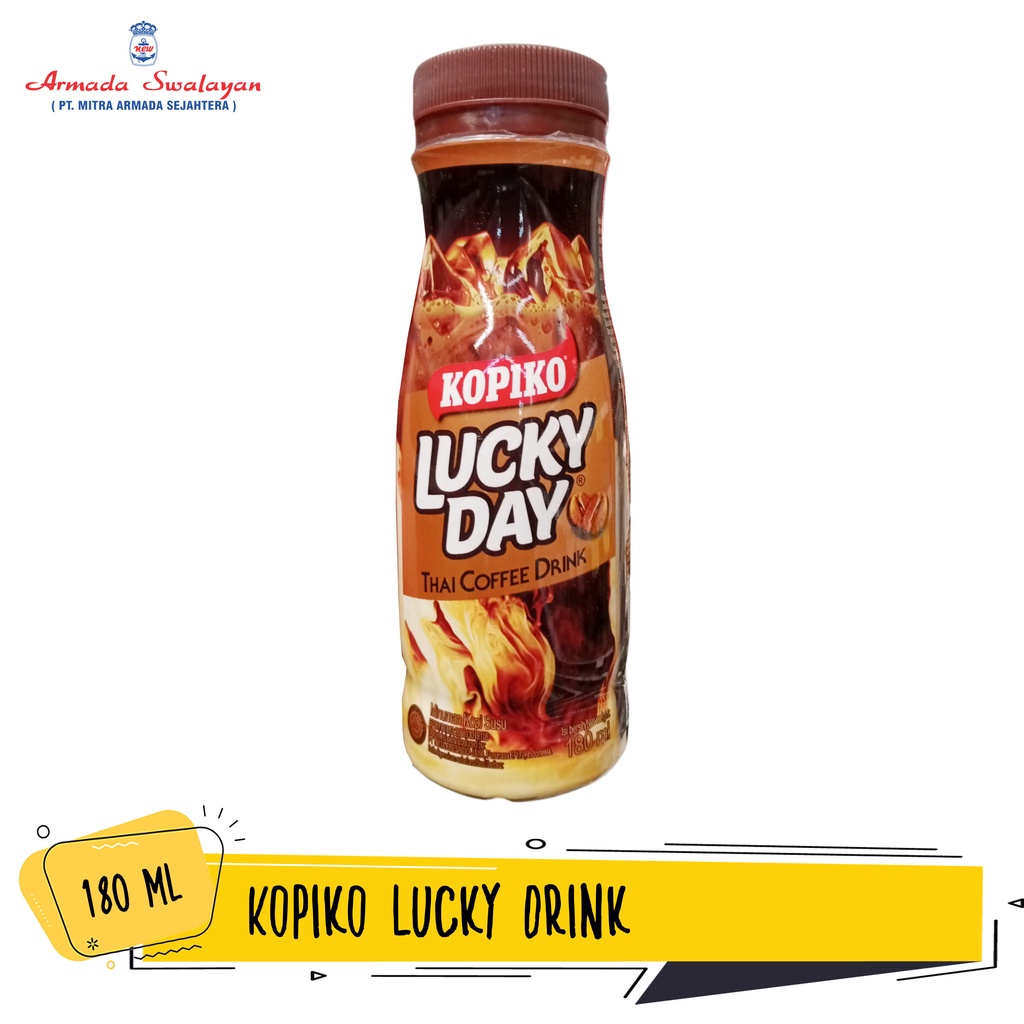 

Kopiko Lucky Day Drink 180ml