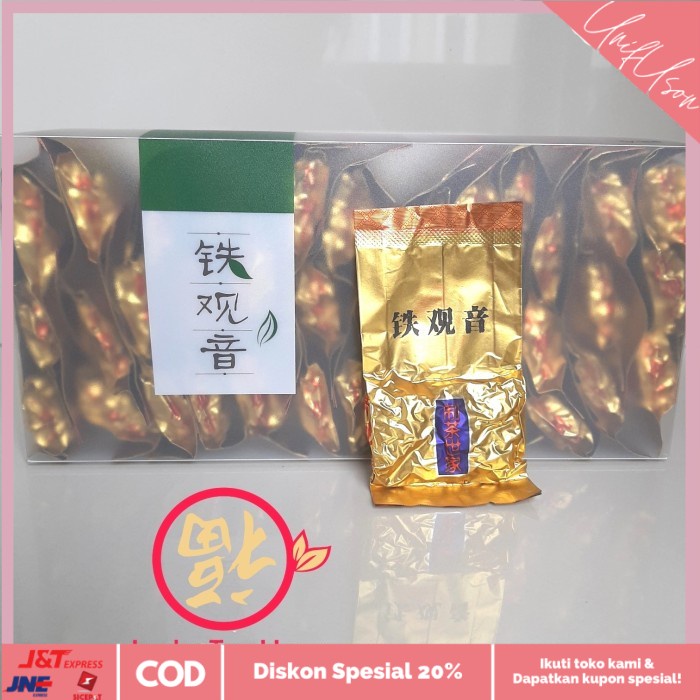 

⭐COD⭐ Chinese tea gift tie guan yin oolong teh tiguanyin hadiah mewah