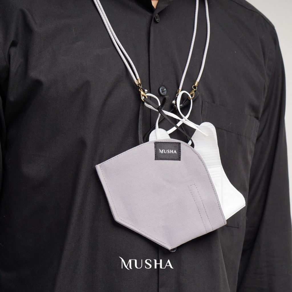 Musha Strap for Double Mask - Simple Basic | Strap / Tali Masker