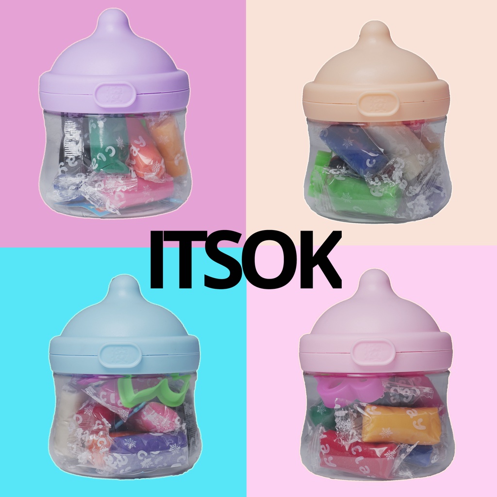 ITSOK Clay Mainan Anak / Mainan Edukasi / Slime Playdough