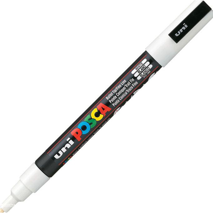 

Discount ATK0643PC 0.9-1.3mm PUTIH PC-3M Spidol POSCA Marker Pen UNI kaca glass