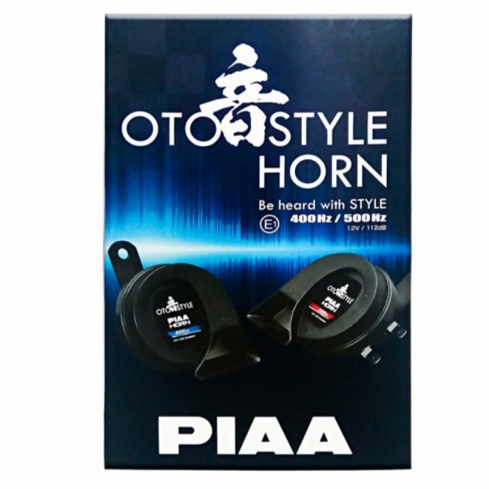 klakson PIAA oto style horn original Motor Mobil 12 Volt