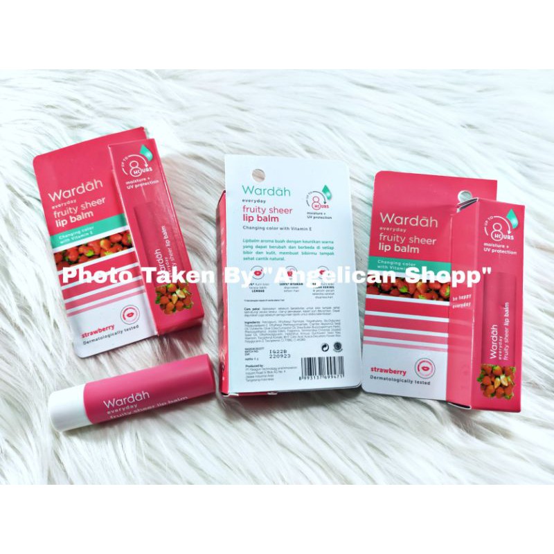 [ESTI KOSMETIK] [BPOM] WARDAH FRUITY LIP BALM / WARDAH LIP NUTRITION/ WARDAH LIP BALM/ WARDAH/