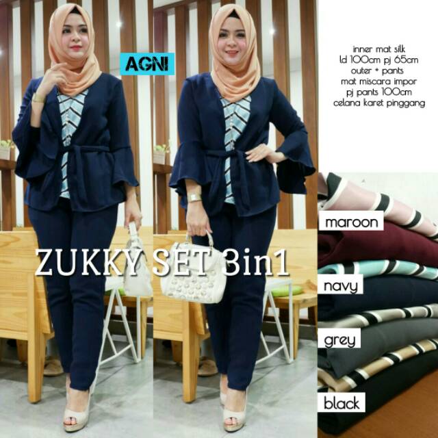 

ZUKKY SET 3 IN 1
