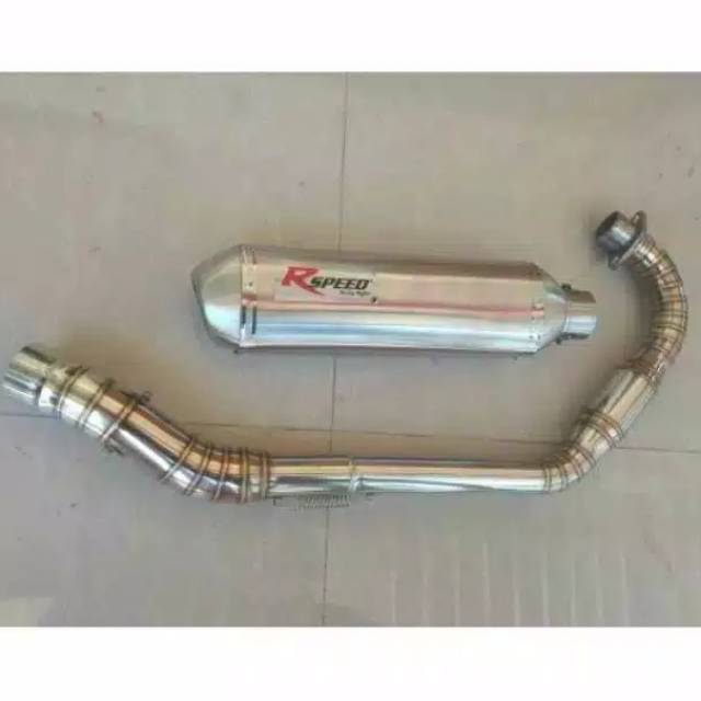 Knalpot kapsul RSPEED TIGER GL PRO MEGAPRO