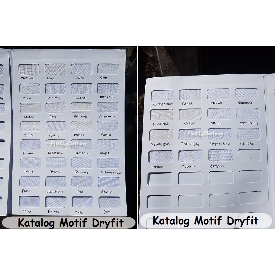 Bahan Kain Kaos Baju Jersey DryFit Tepo Drifit Sports Olahraga Dri Fit Dri-Fit Tepo