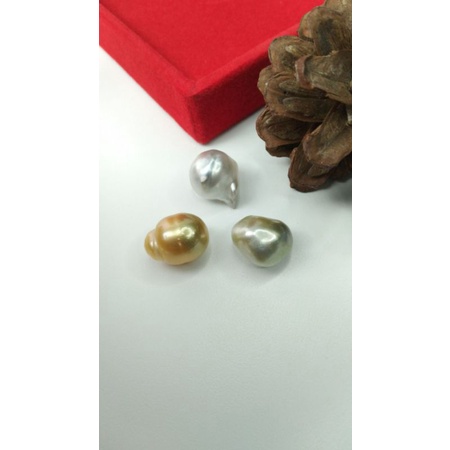 Mutiara Lombok Asli | Paketan mutiara air laut barok